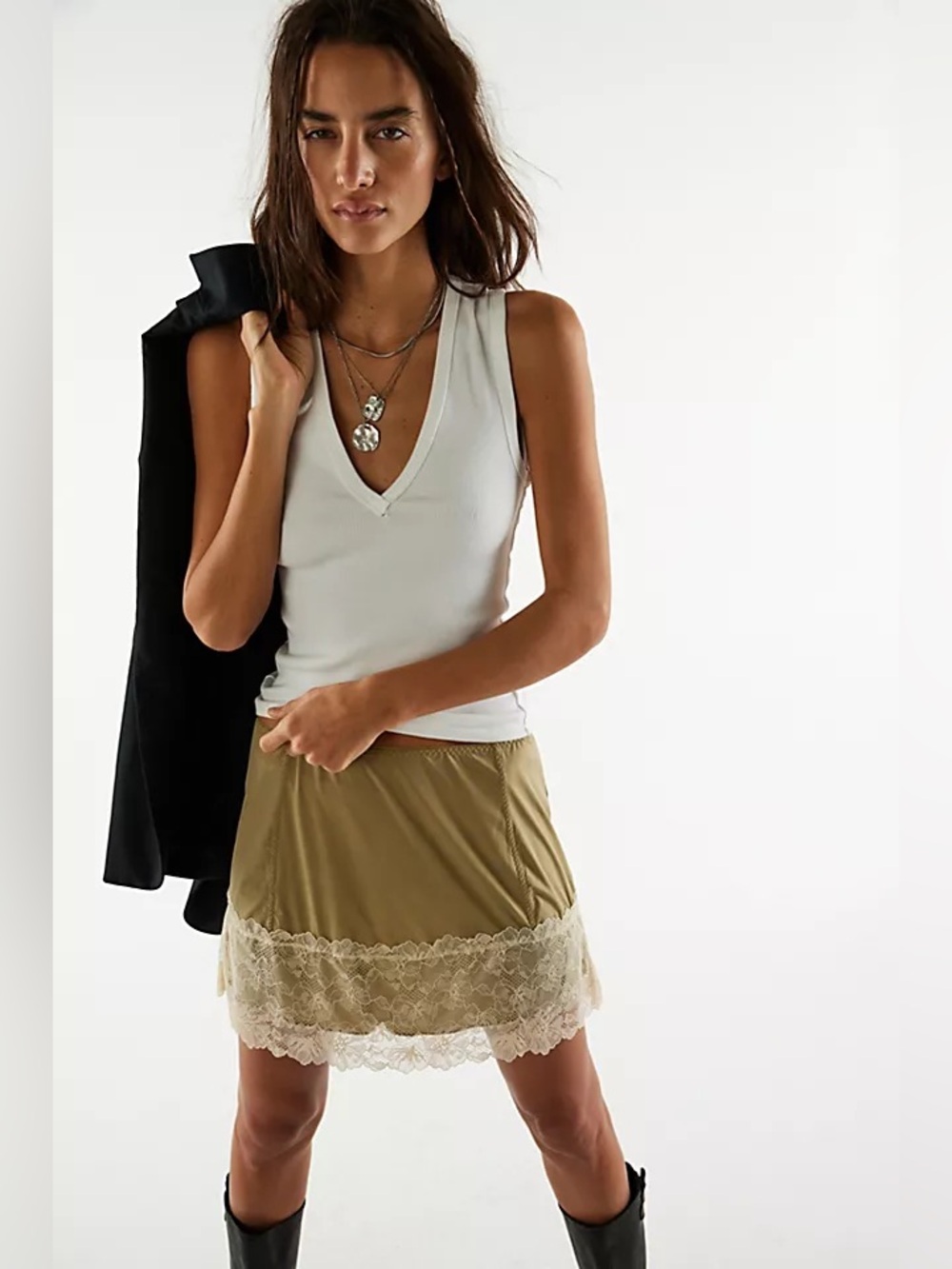 NWT! Free People We The Free Neria V Neck Tank Top Sz XS & Small